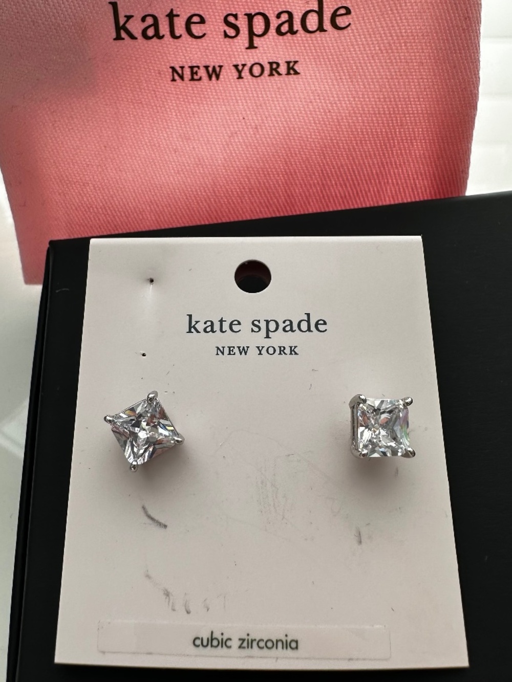 Kate Spade Save the Date earrings NWT